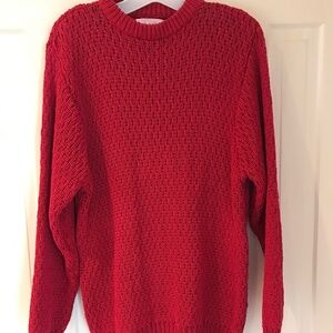 AXIS CHERRY RED SWEATER